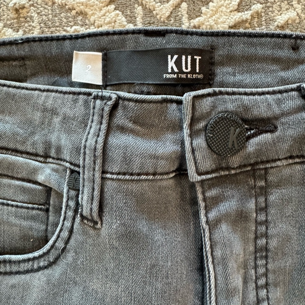 Kut from the Kloth Charcoal Denim